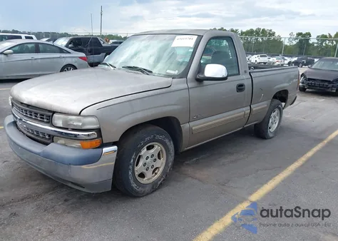2000 Chevrolet Silverado 1500 Ls from USA, damaged, VIN 1GCEC14T8YZ137928